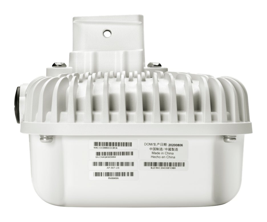 HPE Aruba AP-565 Wi-Fi 6 exterior