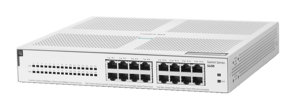 HPE Aruba Instant On 1430 16G PoE (124 W)